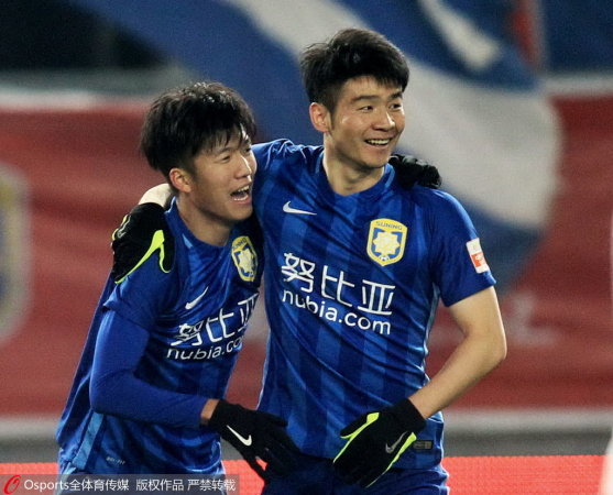 张晓彬亚冠进球看台视角,张晓彬中超