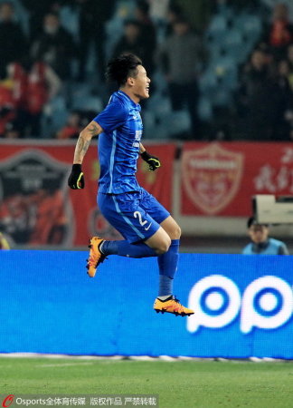 张晓彬亚冠进球看台视角,张晓彬中超