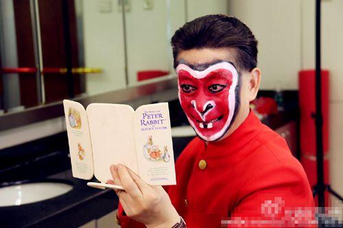 六小龄童孙悟空签售,西游记后传孙悟空六小龄童