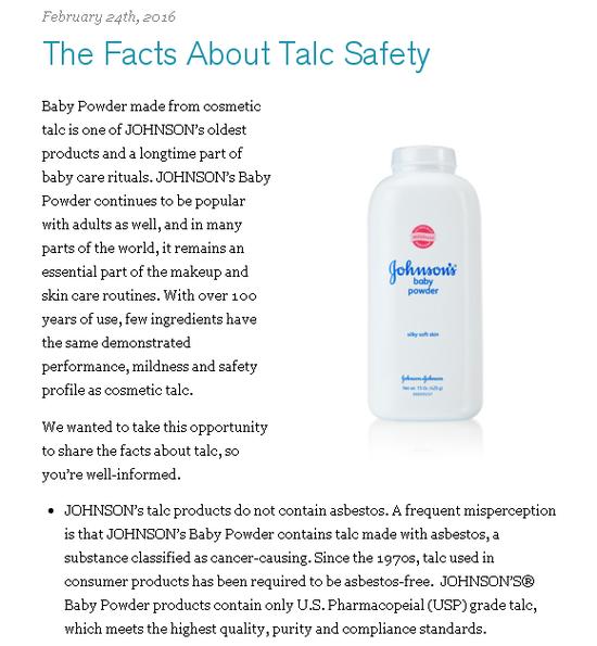 强生爽身粉2年发生5起致癌事件赔了48亿,为何仍无悔改之意?