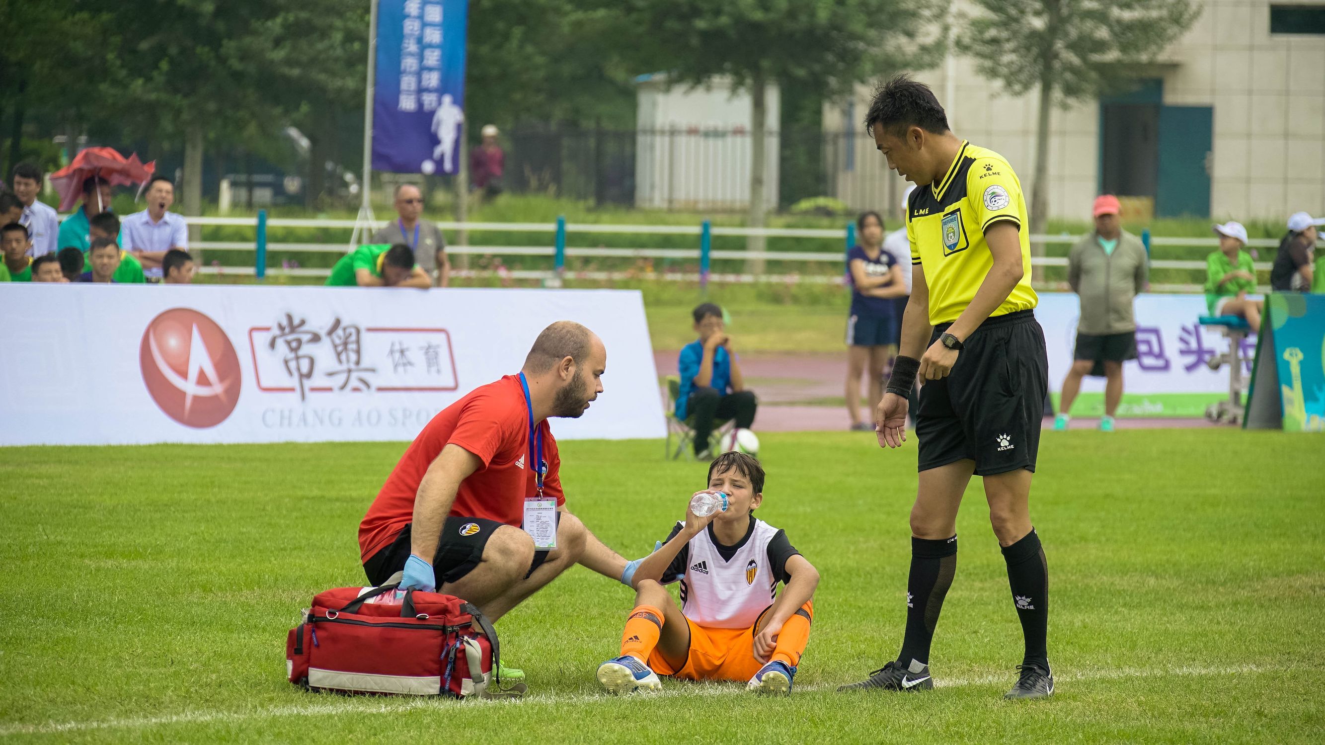 罗纳尔迪尼奥出席美洲杯,罗纳尔迪尼奥足球节