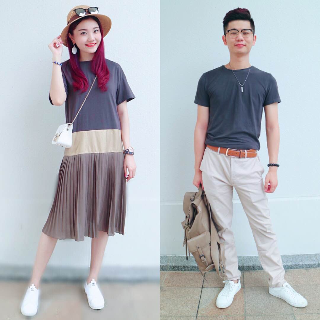 穿着情侣装逛街回头率,情侣装这么穿回头率绝对200%