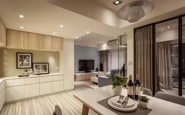 111平方三房一厅两卫简欧装修,109平三房一卫轻奢装修