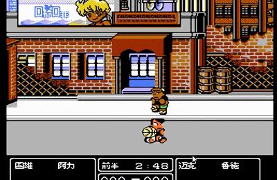 热血格斗fc经典游戏,fc热血篮球属性全满秘籍