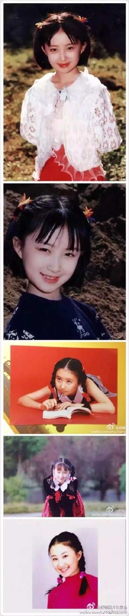 舒畅晒与刘亦菲19年前合照回放,85后女星18岁旧照刘亦菲舒畅真美