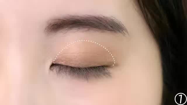 丹凤眼单眼皮内双怎么画眼妆,单眼皮肿眼泡内双截断式眼妆