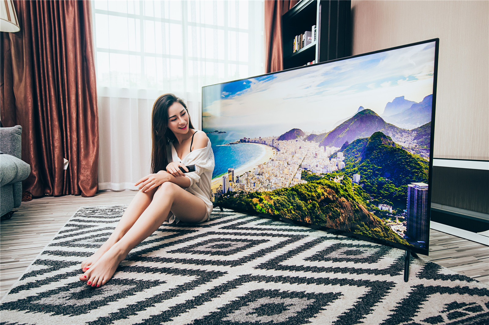 可以切西瓜的小米电视465英寸体验