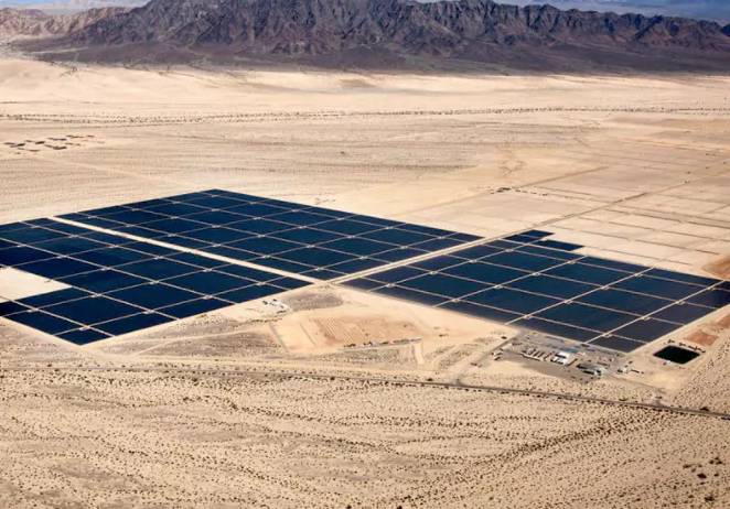 世界上最大太阳能发电站在哪里,世界最大太阳能生产基地