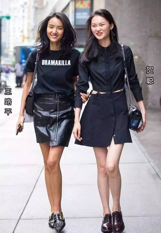 奚梦瑶刘雯维密粉色合照,上海维密秀何穗刘雯奚梦瑶