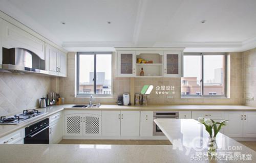 127平方4室两厅两卫美式轻奢装修,14万装修122平方美式风格