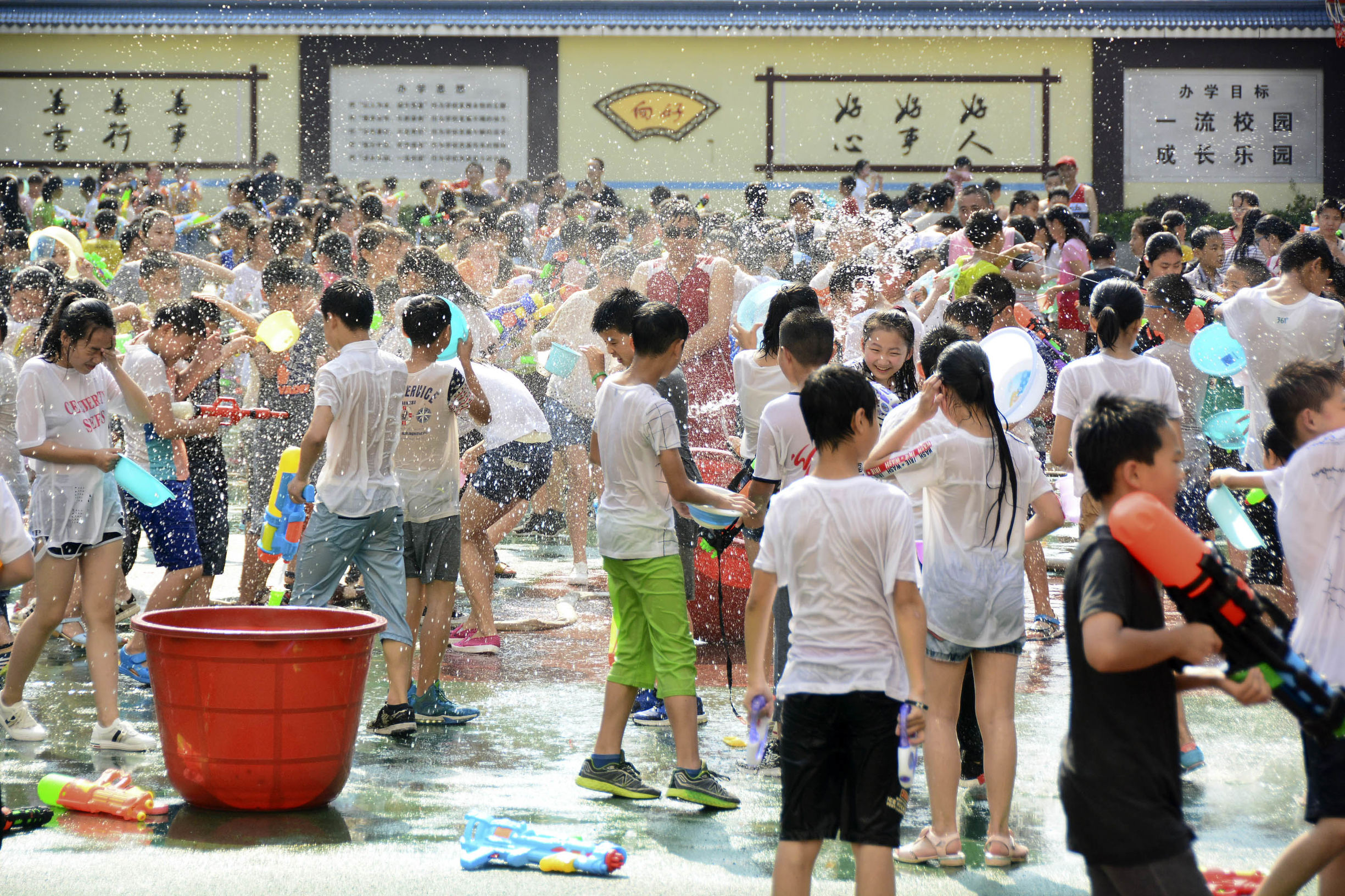 巴州三小素质拓展活动,巴州三中训练