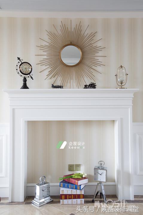 127平方4室两厅两卫美式轻奢装修,14万装修122平方美式风格