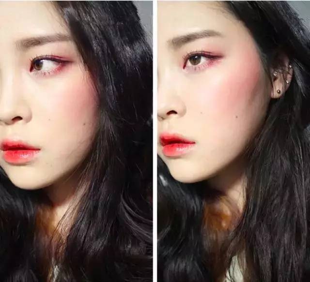 一个内双一个多眼皮眼妆教程,适合单眼皮内双眼妆正确画法