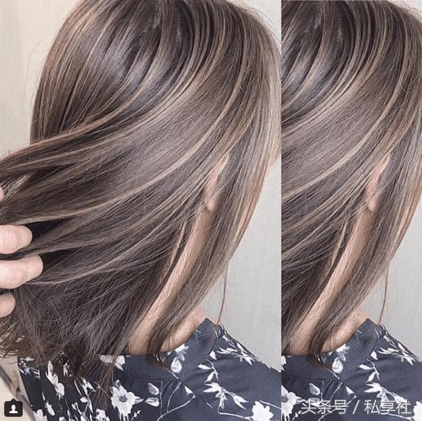 好看的头发颜色渐层挑染,高级感潮色挑染
