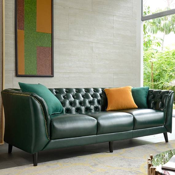 美式轻奢风客厅配色推荐,入门客厅怎么装修好看实用