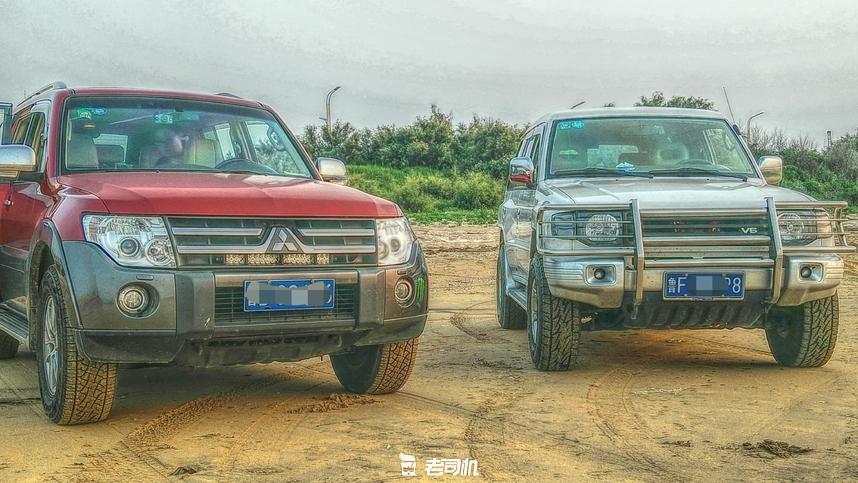 三菱帕杰罗和普拉多比试越野,三菱帕杰罗越野对比丰田霸道
