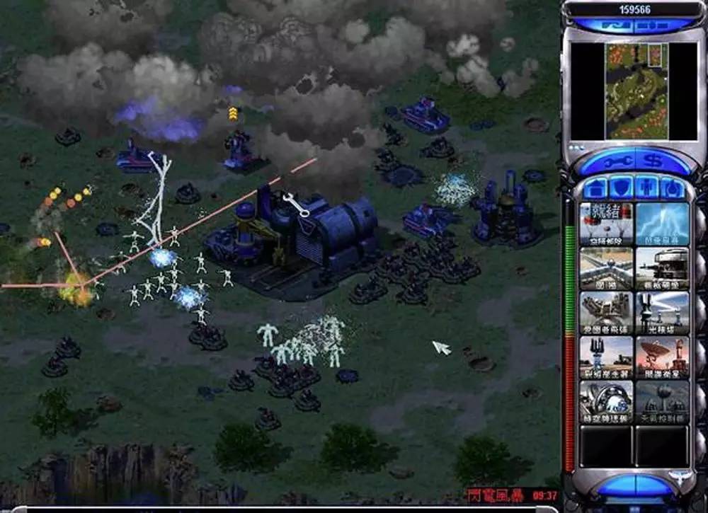 红警闪电风暴图,红警闪电风暴能杀死飞行兵吗