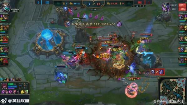 iboy闪现大嘴一喷五,iboy刚加入edg时的操作