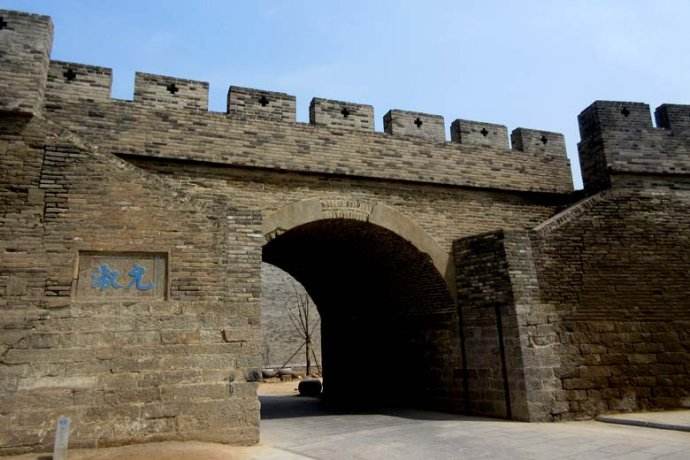 河南鹤壁浚县古城,浚县是河南唯一一个县级古城