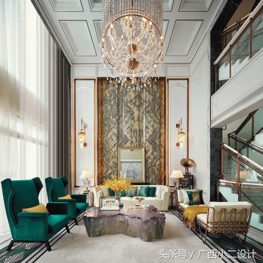 2023平方室内装修效果图,298平米四室两厅装修效果图