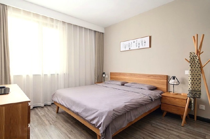 92平米北欧公寓装修效果图,宜家风格小户型样板房