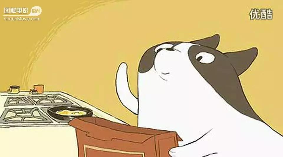 1分钟看完煎蛋饼养只狗狗来做饭狗版の田螺姑娘