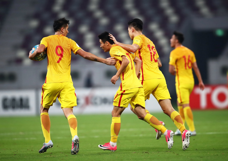 国足冲击俄罗斯世界杯回顾,以胜利告别世界杯