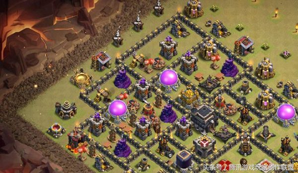 部落冲突九本神阵慢回放,部落冲突9本神阵分享