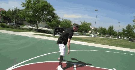 In-and-Out+背后运球教程