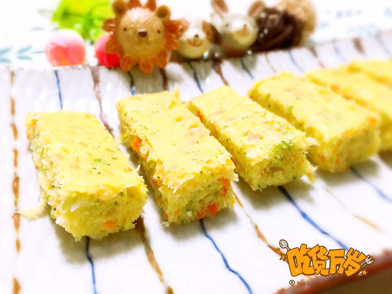 鳕鱼时蔬小嫩糕｜宝宝秋天易生病，补锌增强抵抗力食谱一定要收下