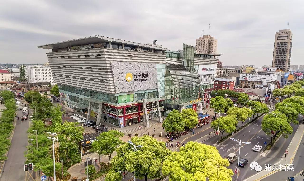 川沙15年的变化,十年前的川沙镇