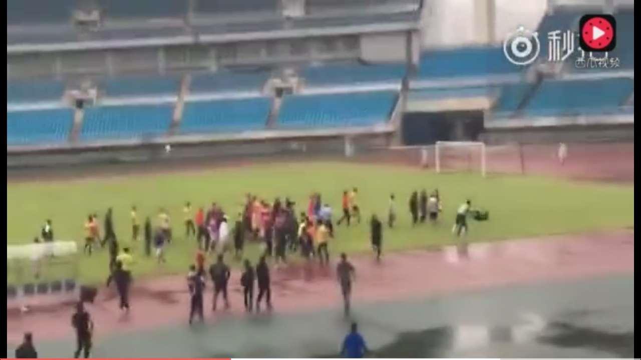 中国体育界的几次打架事件,中国联赛打架斗殴事件