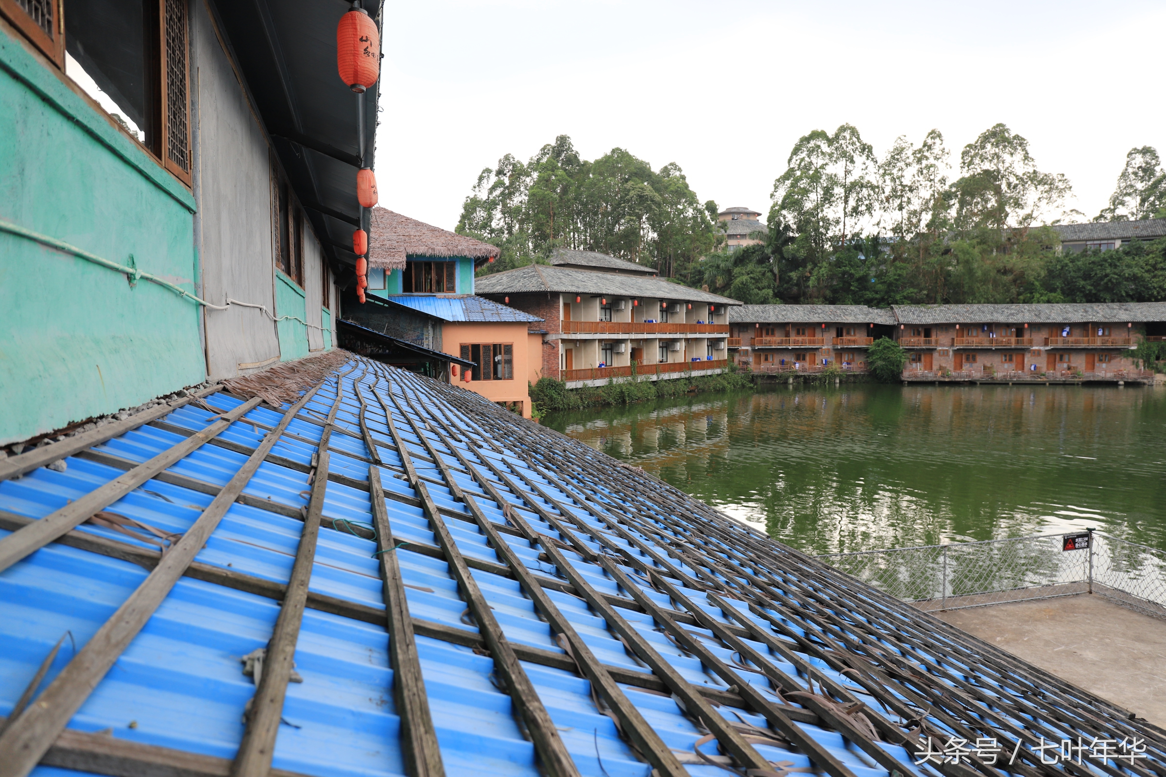 看水中古建筑，深圳观澜山水田园值得一去