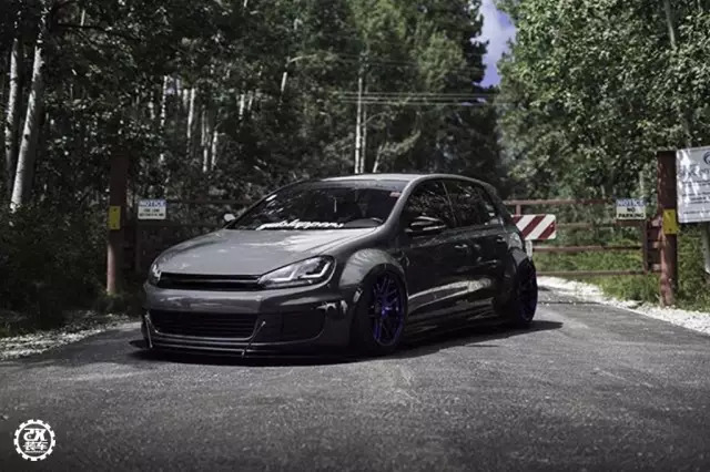 gti改7.5代高尔夫gti大灯,改了十几万的高尔夫gti