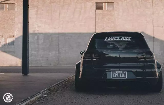 gti改7.5代高尔夫gti大灯,改了十几万的高尔夫gti