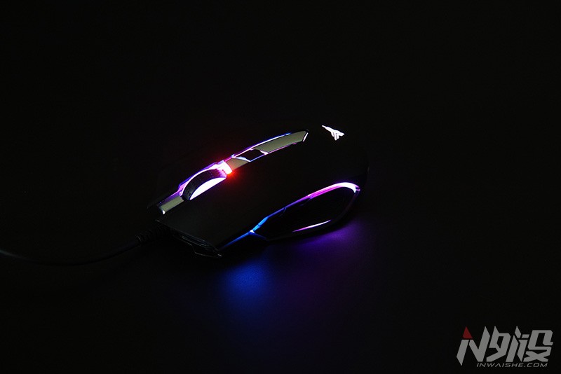 狼蛛580鼠标拆解测评,狼派鼠标拆解