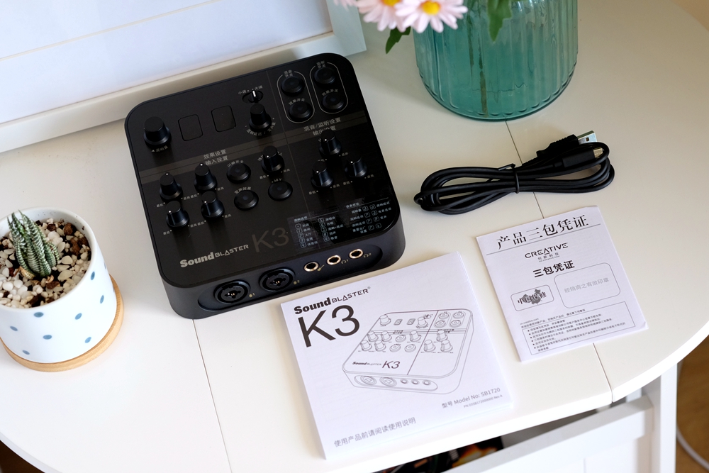 创新k3声卡搭配isk5000,怎么用创新声卡k3来全民k歌