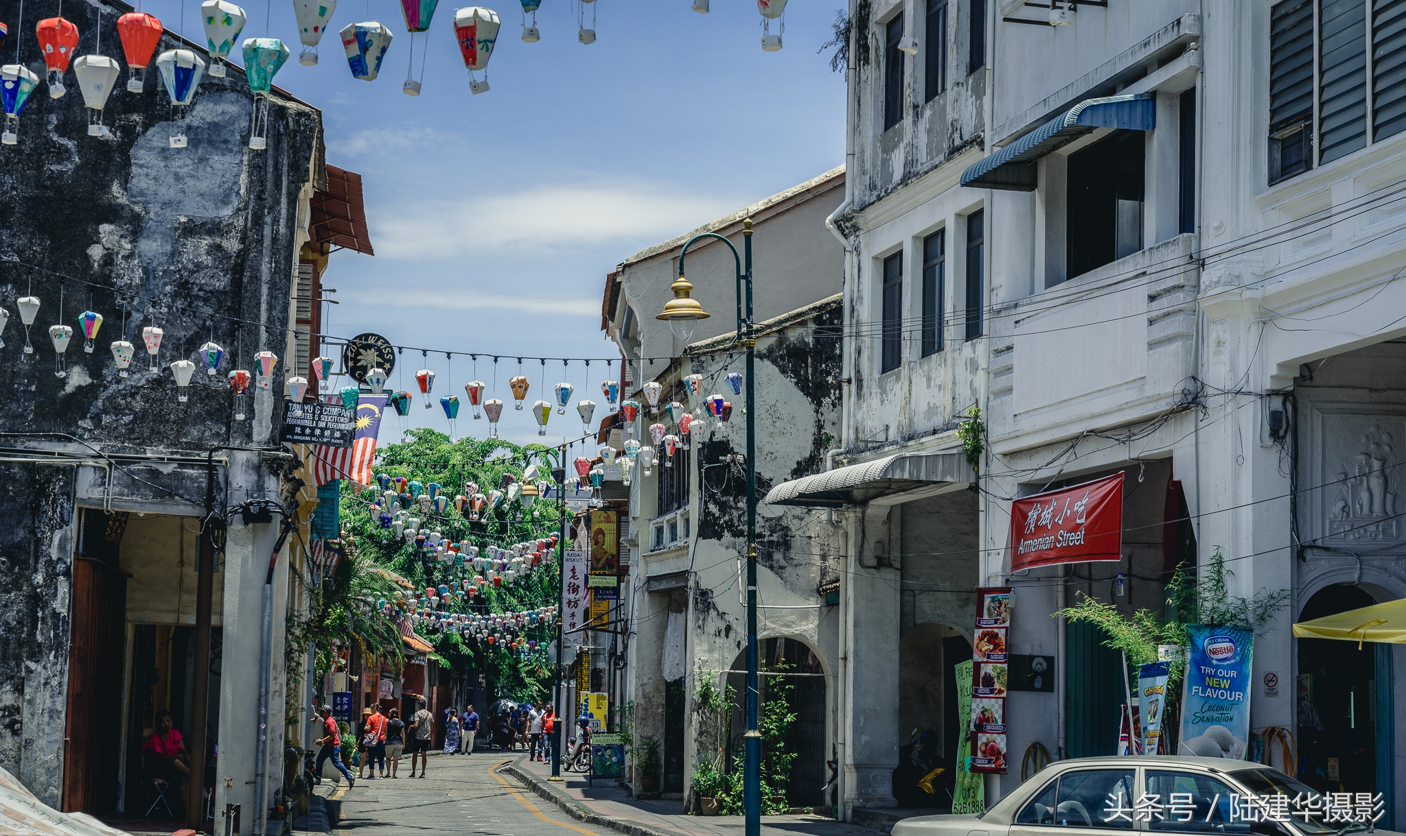 槟城乔治市壁画攻略,马来西亚旅行攻略槟城乔治市