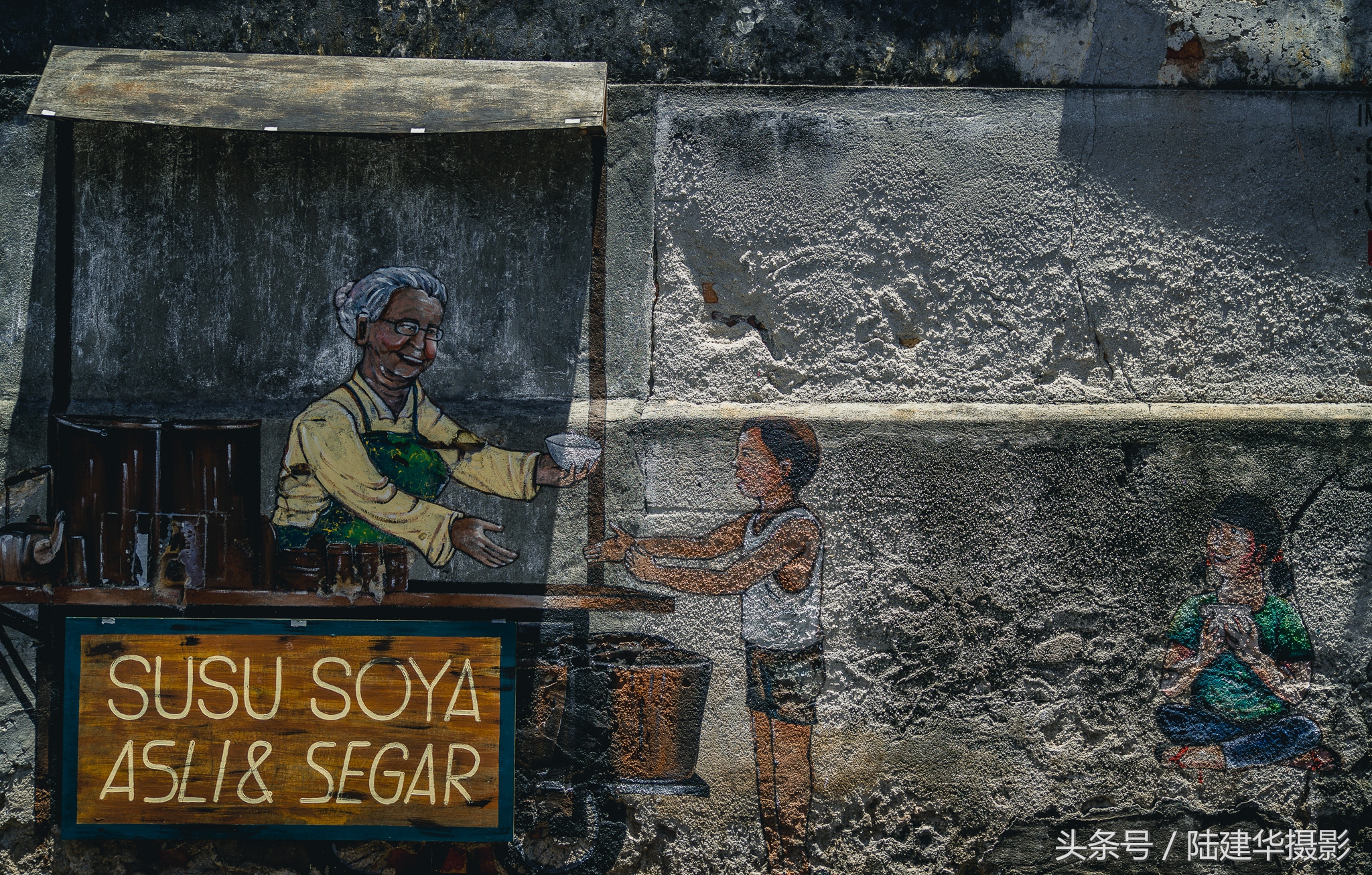 槟城乔治市壁画攻略,马来西亚旅行攻略槟城乔治市