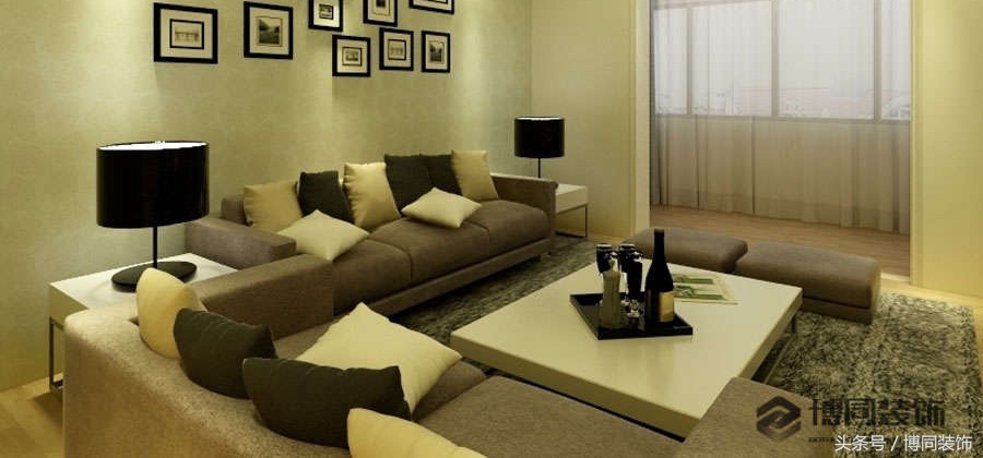 轻奢装修风格140户型,宁波博同装修经典案例