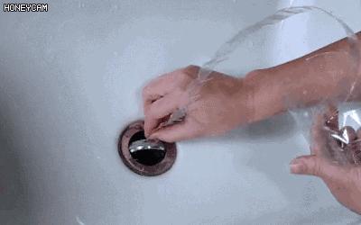 下水管堵用苏打水,下水管堵了检修口