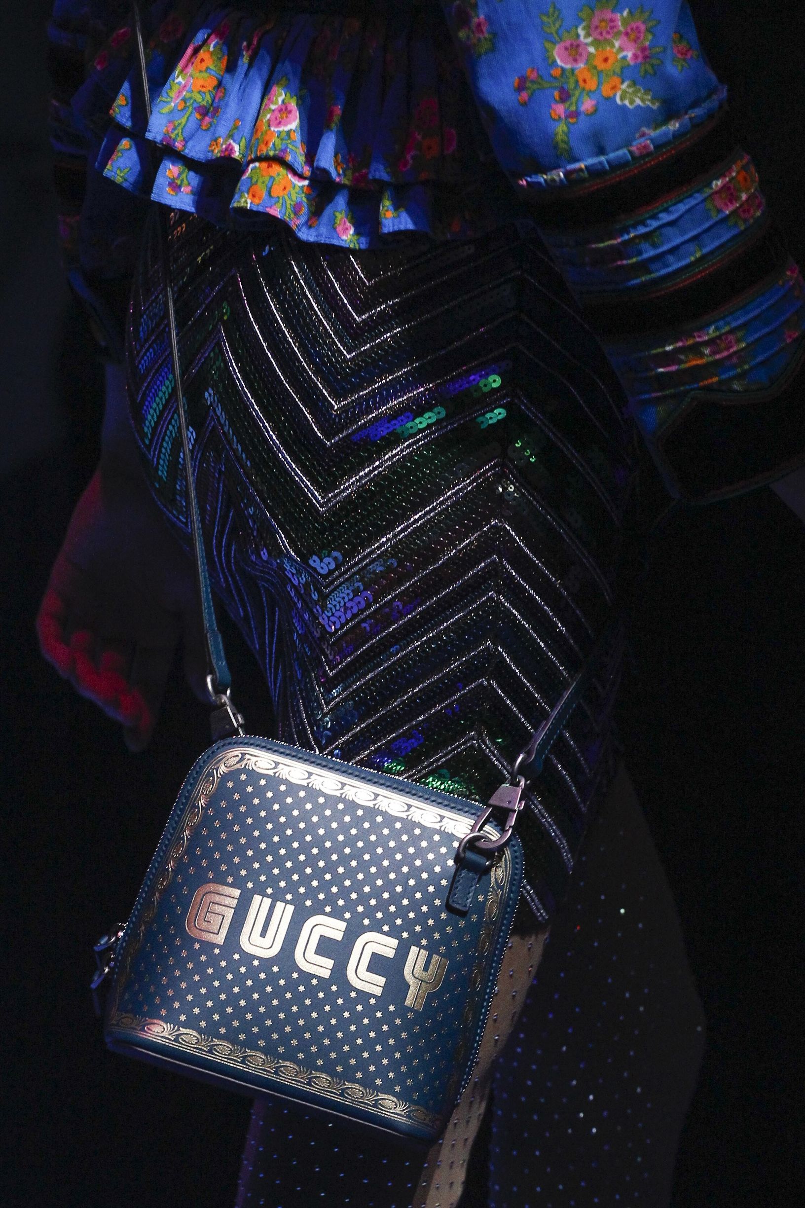 gucci2018春夏米兰时装周,米兰时装周gucci肖战