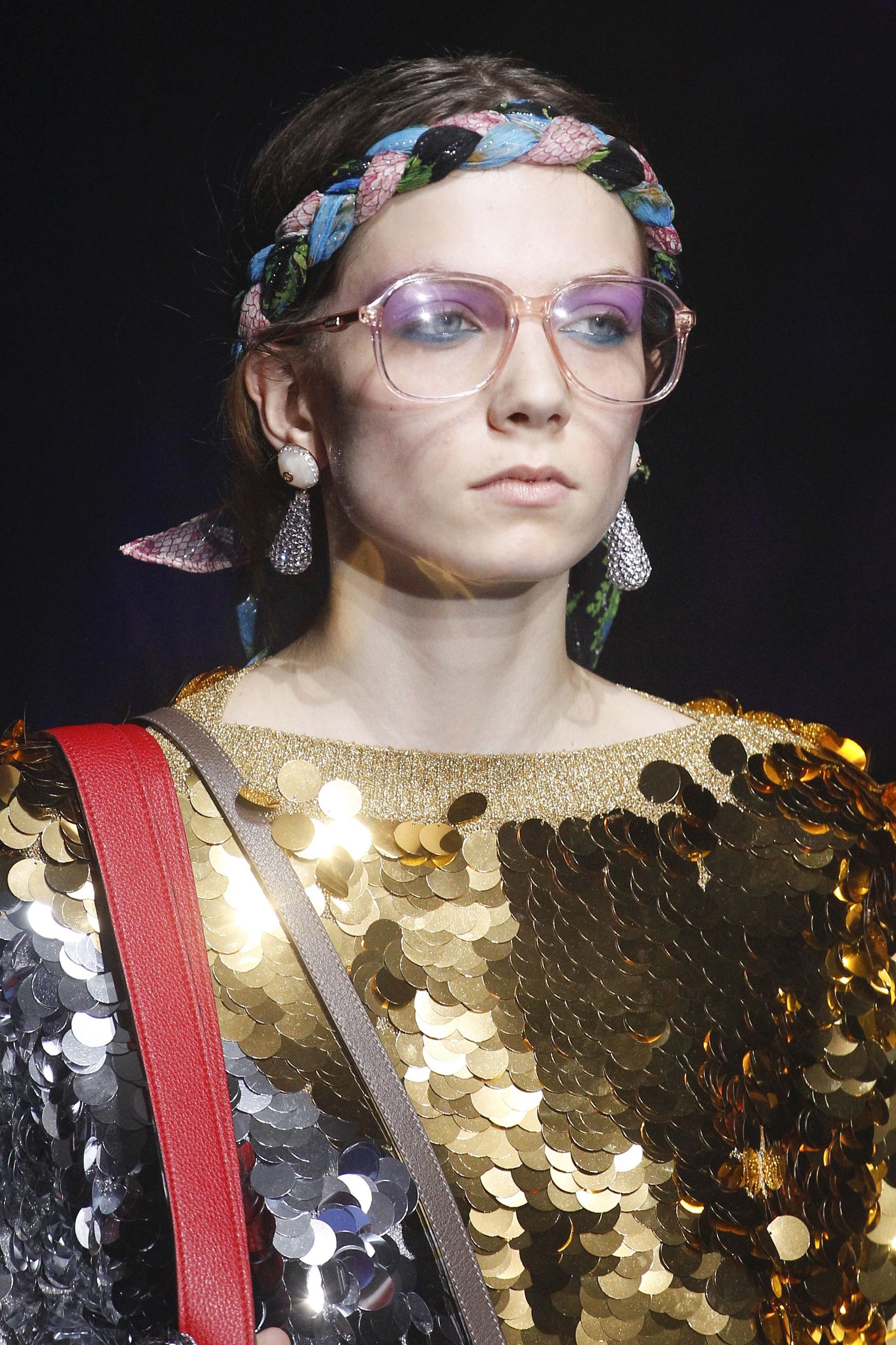 gucci2018春夏米兰时装周,米兰时装周gucci肖战