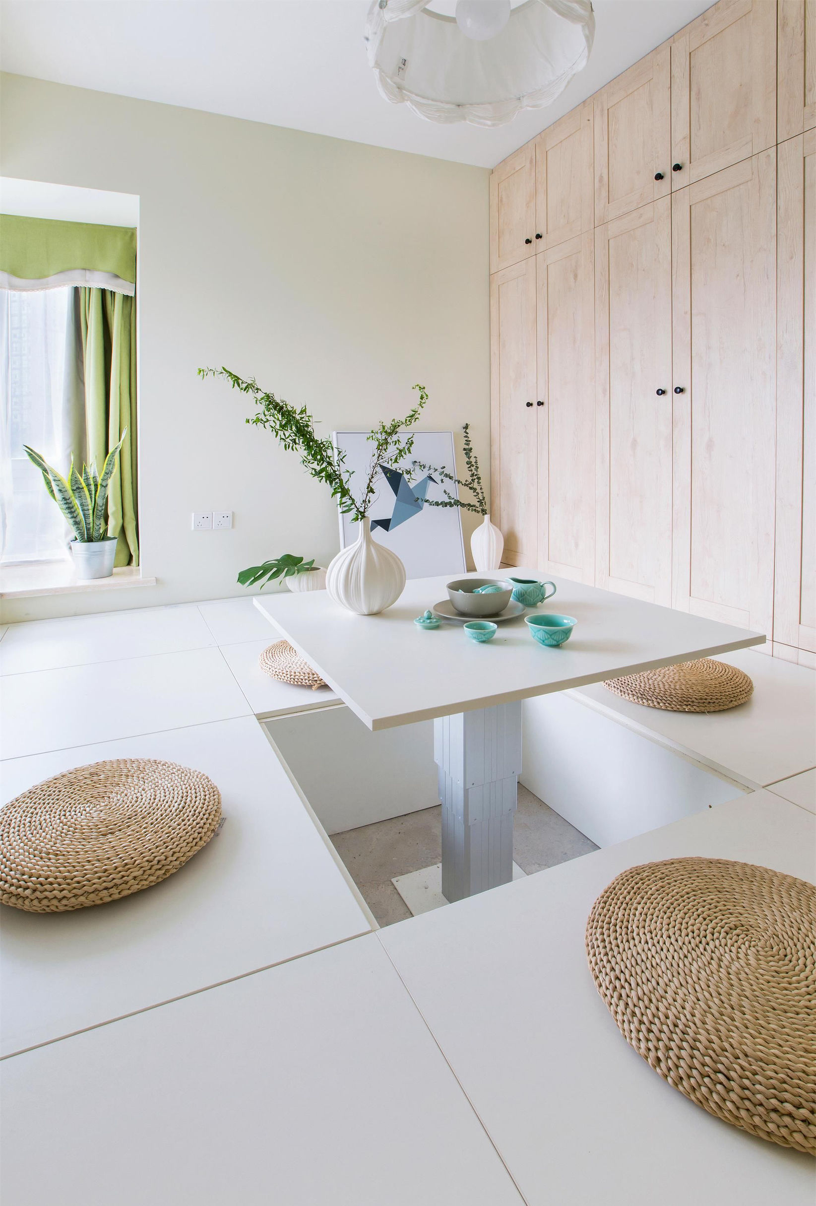 82平两居清新现代简约风格,武汉中国铁建梧桐苑,全包11.8万