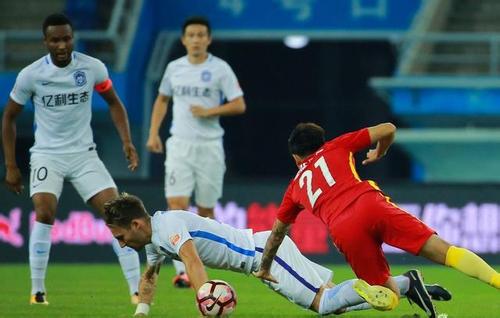 天津德比前米克尔曹阳,米克尔天津泰达集锦