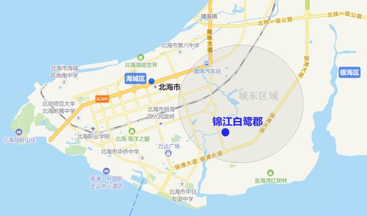 北海锦江白鹭郡产权多少年,北海锦江白鹭郡二手房