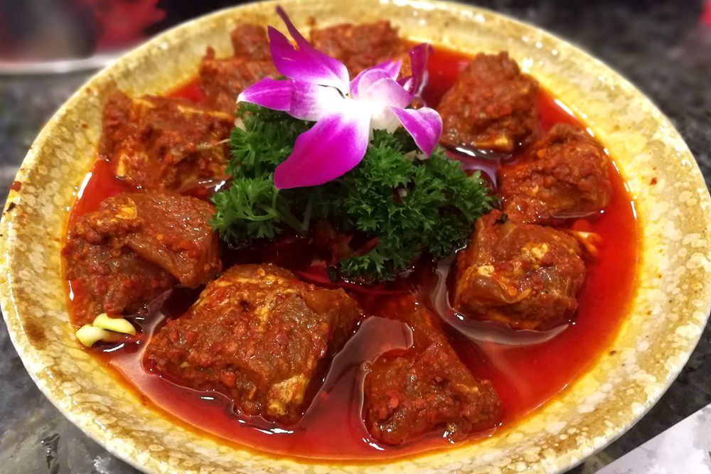 花千骨牛肉,蜀大侠火锅贵妃牛肉怎么吃