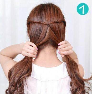 不披头散发的简约编发学生党,披头散发怎么编发可以维持时间长