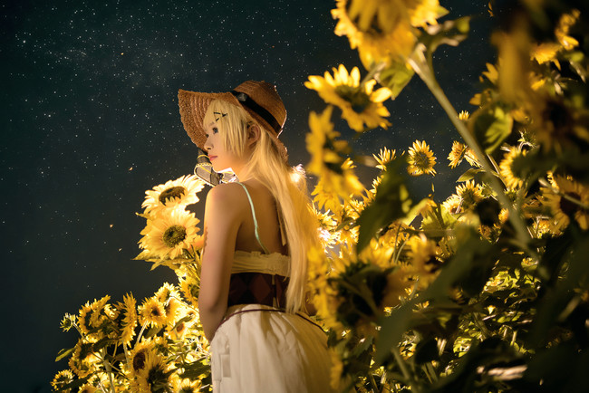 lovelive绘里cosplay,lovelive绚濑绘里旗袍觉醒cos