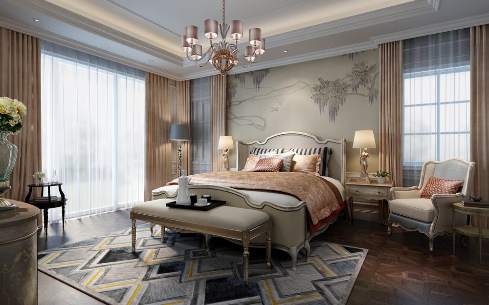 家装室内设计现代风格全套效果图,家装2020效果图欧式